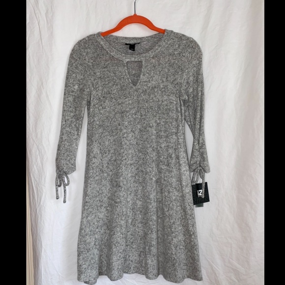 flowy sweater dress